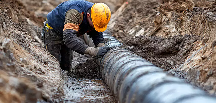 Sewer Replacement in Clayton