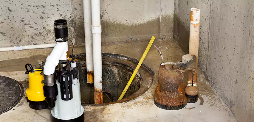 Installing Sump Pump in Finished Basement in Clayton, NC