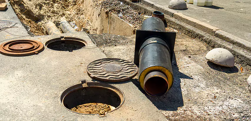 Lateral Sewer Line Replacement in Clayton