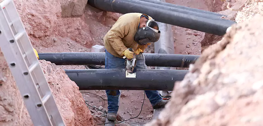 Water Line Replacement in Clayton