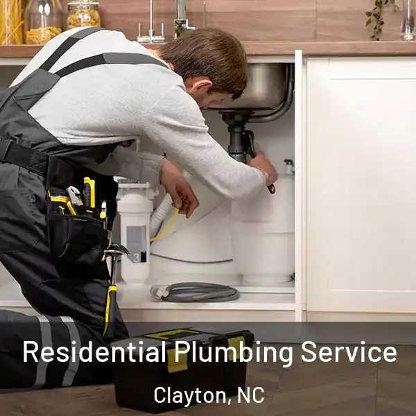  Residential Plumbing Service Clayton, NC