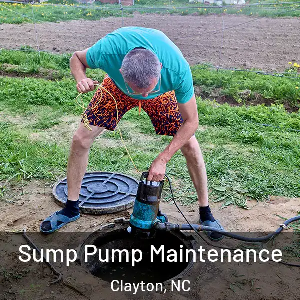  Sump Pump Maintenance Clayton, NC