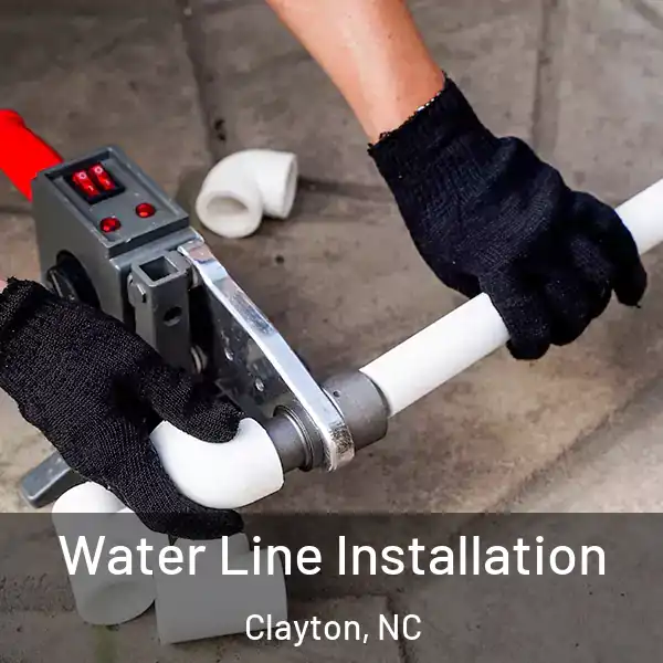  Water Line Installation Clayton, NC