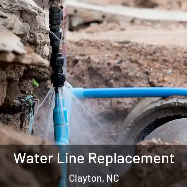  Water Line Replacement Clayton, NC